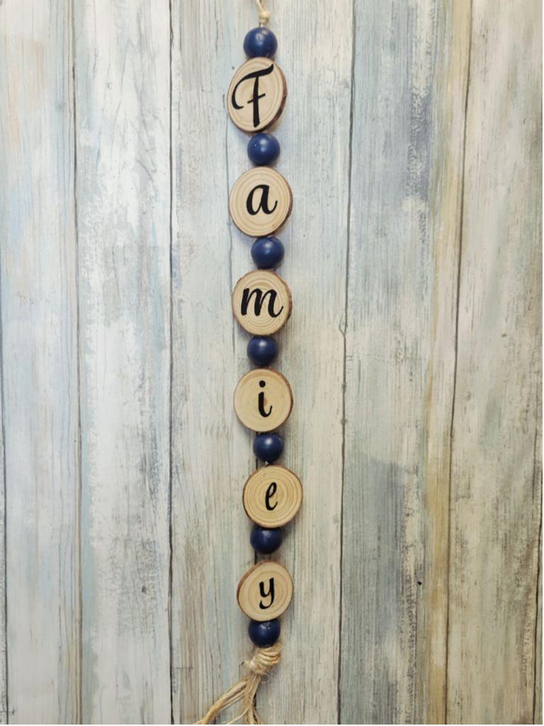 Country Rustic Farmhouse Family wall hanging art